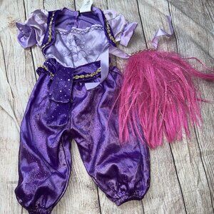 Nickelodeon Shimmer And Shine Purple Genie Costume Toddler Size 2T-3T